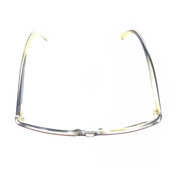 Prada VPR 06O EAP-1O1 Brown Rectangle Eyeglasses Frames 53-17 145 Italy Designer - Picture 3 of 12